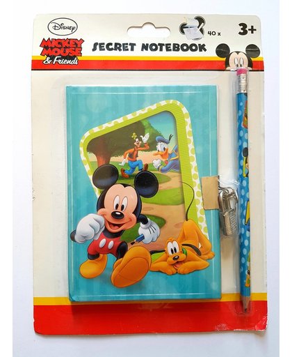 Disney Secret notebook dagboek Mickey Mouse