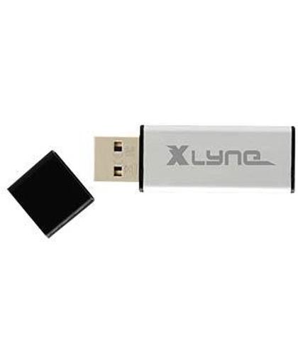 xlyne Alu - USB-stick - 4 GB