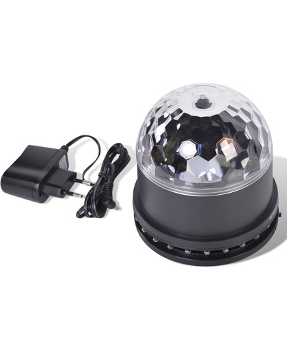 Party Fun Lights Disco Lamp met bewegend lichteffect - 12.5 cm