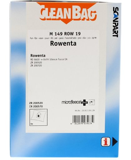 Scanpart M149ROW19 stofzuigerzak voor Rowenta