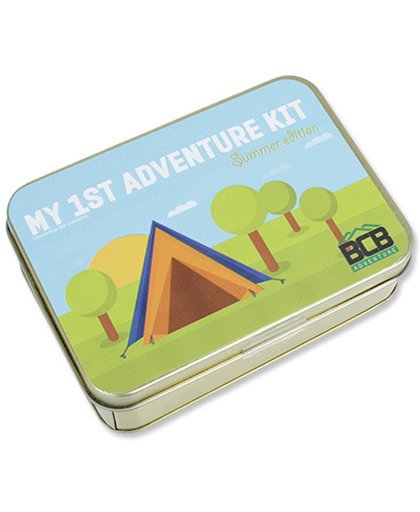 Bushcraft survivalset My 1st Adventure Kit Summer Edition kind - 10-delig