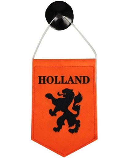 Nederland Mini Vaantje Oranje 10 X 15 Cm