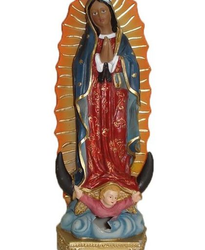 Beeld van Onze-Lieve-Vrouw van Guadalupe (20 cm)