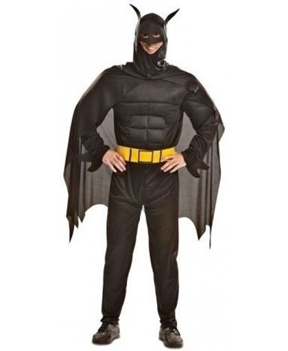 Partychimp - Kostuum - Batman - Gespierd - XL