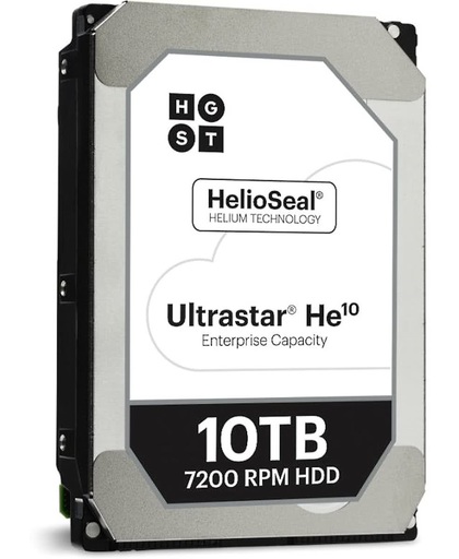 HGST Ultrastar He10 8GB SATA III interne harde schijf
