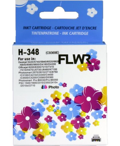 FLWR 348 foto kleur (C9369AE) - Geschikt voor HP