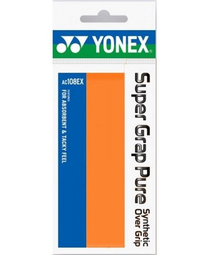 Yonex Overgrip Ac108ex Super Grap Pure Oranje