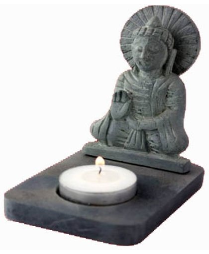 Sfeerlicht Boeddha waxinelichthouder (11 cm)