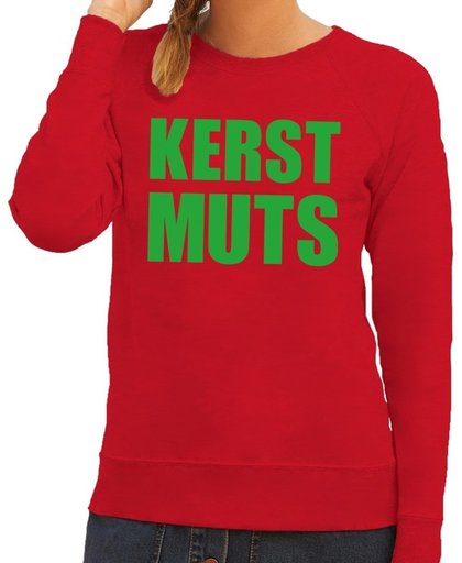 Foute kersttrui / sweater Kerst Muts rood voor dames - Kersttruien M (38)