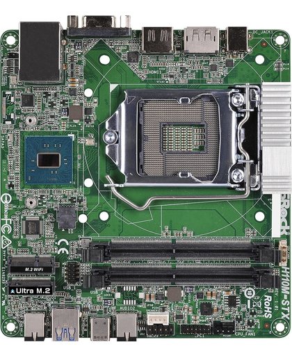 Asrock H110M-STX Intel H110 LGA 1151 (Socket H4) Mini-STX moederbord