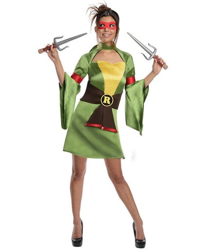 TMNT Lady Raphael - Kostuum Volwassenen - Maat L - 42/44