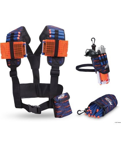 NERF ELITE Mobiel uitrustingspakket - Heupholster + Dart Pouch + Utility Vest