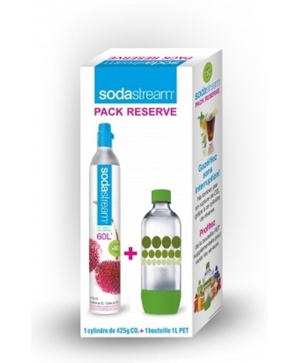 SodaStream 3011081 Polyethyleentereftalaat (PET) Groen, Transparant carbonator