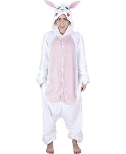 Schattig konijn kostuum voor volwassenen