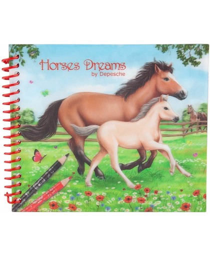 Horses Dreams meeneem kleurboek