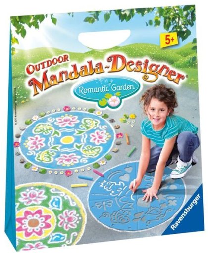 Outdoor Mandala-Designer Romantic Garden - Stoepkrijt