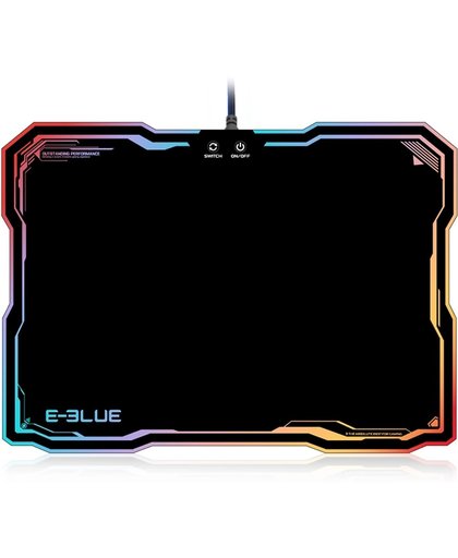 E-3LUE - Led Gaming Muismat Large RGB | USB Lichtgevende muismat | E-3LUE - Large