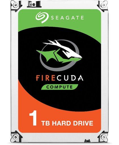 Seagate FireCuda ST1000DX002 interne harde schijf Hybride hdd 1000 GB SATA III