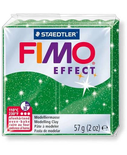 Fimo effect boetseerklei 57 g metallic groen
