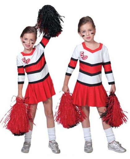 Cheerleader jurkje voor meisjes 152 (12-13 jaar)