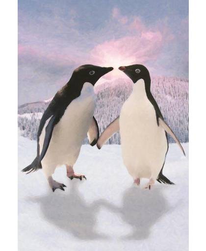 Animal Pictures Pinguins - Fotobehang - 158 x 232 cm - Multi