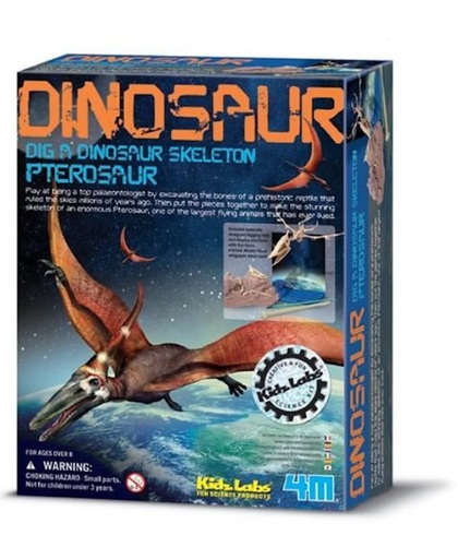 4M Kidzlabs Graaf je Dinosaurus op - Pteranodon