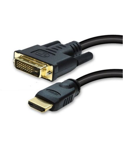 S-Conn HDMI - DVI-D 3m 3m HDMI DVI-D Zwart