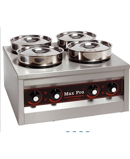MaxPro foodwarmer - 4 pannen