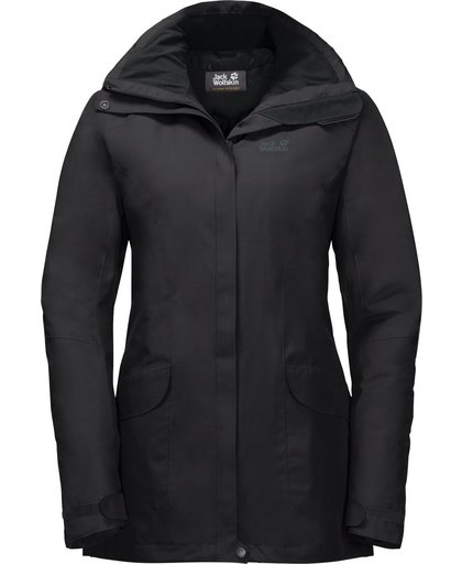 Jack Wolfskin Kiruna Trail Jacket Women - dames - winterjas - maat XL - zwart