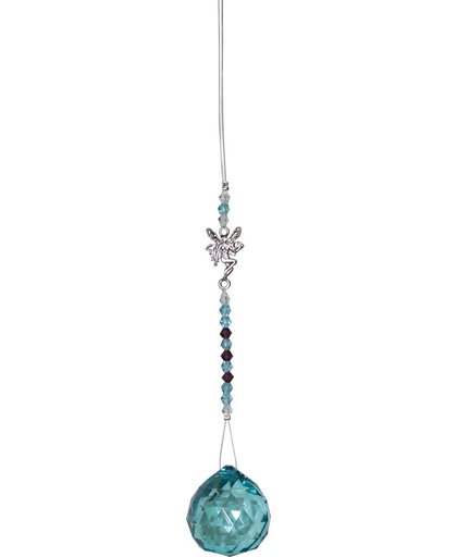 Kristalhanger glas Fairy Turqouise 15cm