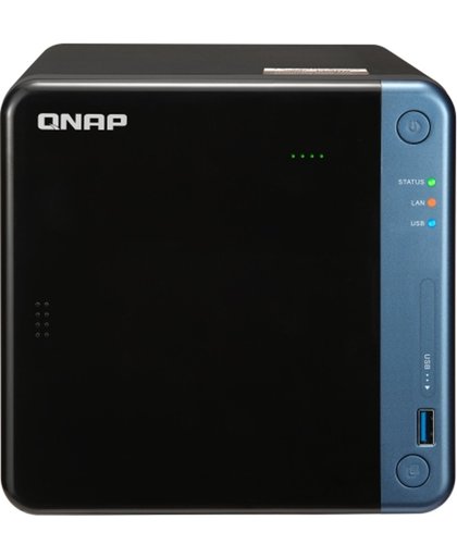 QNAP TS-453BE Ethernet LAN Mini Toren Zwart NAS