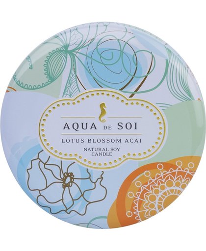 Aqua de Soi - Geurkaars - 250gr - Soja Wax - Lotus Blossom Acai