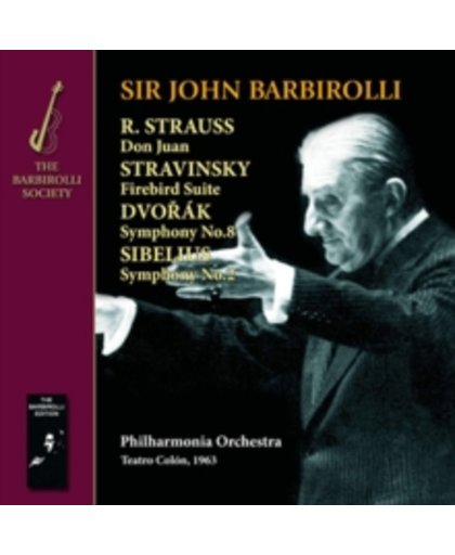 Strauss: Don Juan: Stravinsky: Firebird Suite; Dvorak: Symphony No. 8: Sibelius: Symphony No. 2