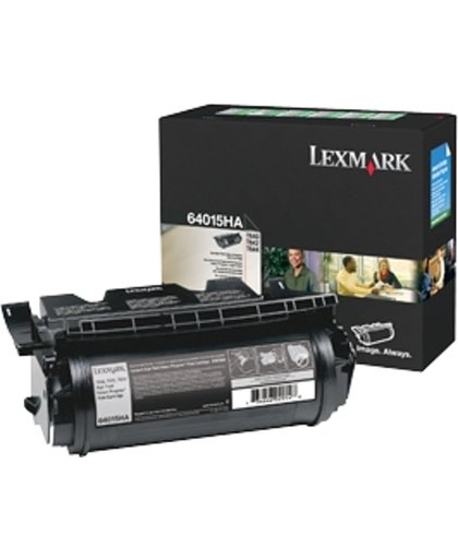 Lexmark 64016HE - Tonercartridge Zwart - Hoge capaciteit