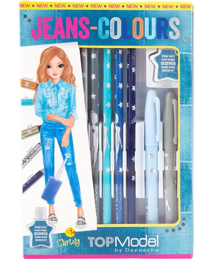 TOPModel Teken En Kleurset Jeans
