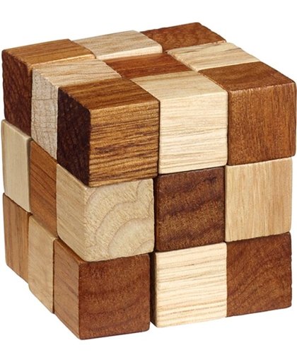 Moses Be Clever! Houten Smart Puzzels Kubus