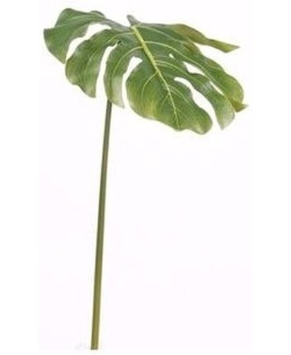 Kunst gatenplant blad 80 cm groen - kunstbloemen