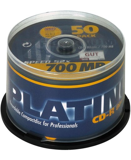 Platinum CD-R 700 MB 50er CakeBox