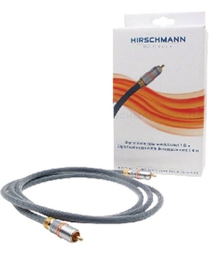 Hirschmann DIGAUDCOAX - Digitaal Coaxiale Kabel - 1.8 m - Zwart