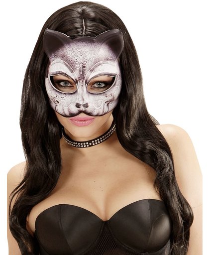 Katten masker voor volwassenen - Verkleedmasker