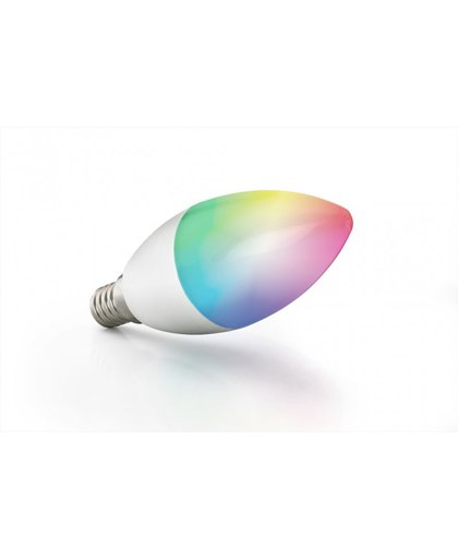 CALIBER HWL1101 Smarthome app controlled E14 led smartlamp warm wit en RGB kleuren