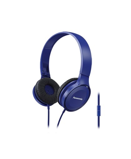Panasonic RP-HF100ME-A DJ-Street Kopfhörer, blau