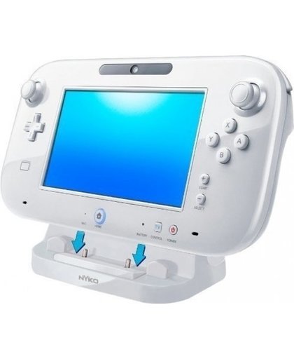 Nyko Power Stand for WiiU GamePad (White)