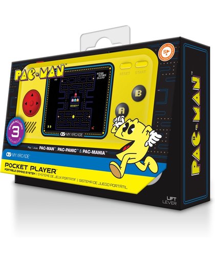 PacMan 4 titles Handheld Console (Retro)