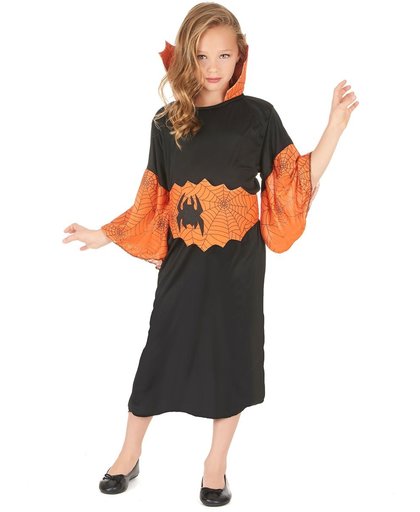 Oranje spin koningin kostuum voor meisjes - Verkleedkleding