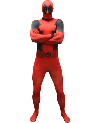 "Deadpool Morpshuits™ kostuum voor volwassenen - Verkleedkleding - 164/176"