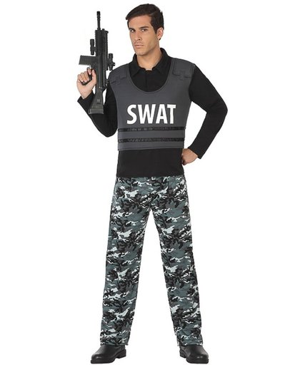 Verkleedkleding voor volwassenen - SWAT Officer - Maat XL