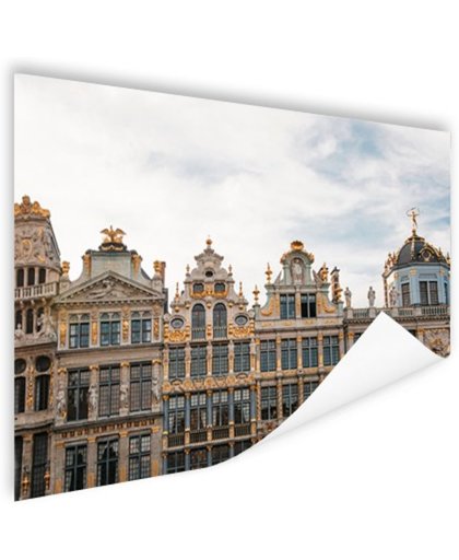 Kenmerkende huizen Brussel Poster 60x40 cm - Foto print op Poster (wanddecoratie)