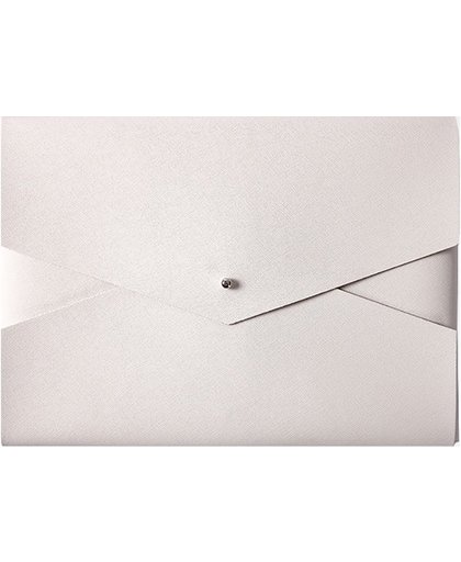 Shop4 - MacBook Pro 13 inch Sleeve - Envelop Wit