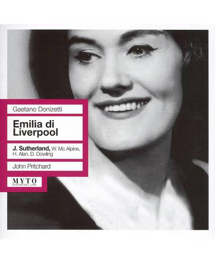 Donizetti: Emilia Di  Liverpool Highlights/Sutherland, Mcalpine, Alan, Cad